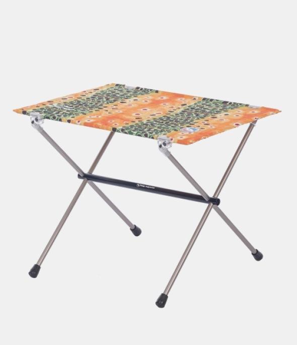 WOODCHUCK CAMP TABLE - BROWN TROUT (ESMXU00236/XXX)