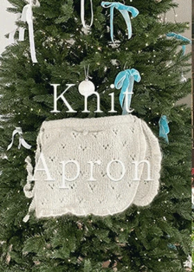 (대바늘) Knit apron DIY KIT