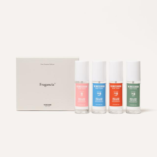 더블유드레스룸 드레스퍼퓸 섬유향수 사계절 에디션 선물세트 70ml (봄+여름+가을+겨울)