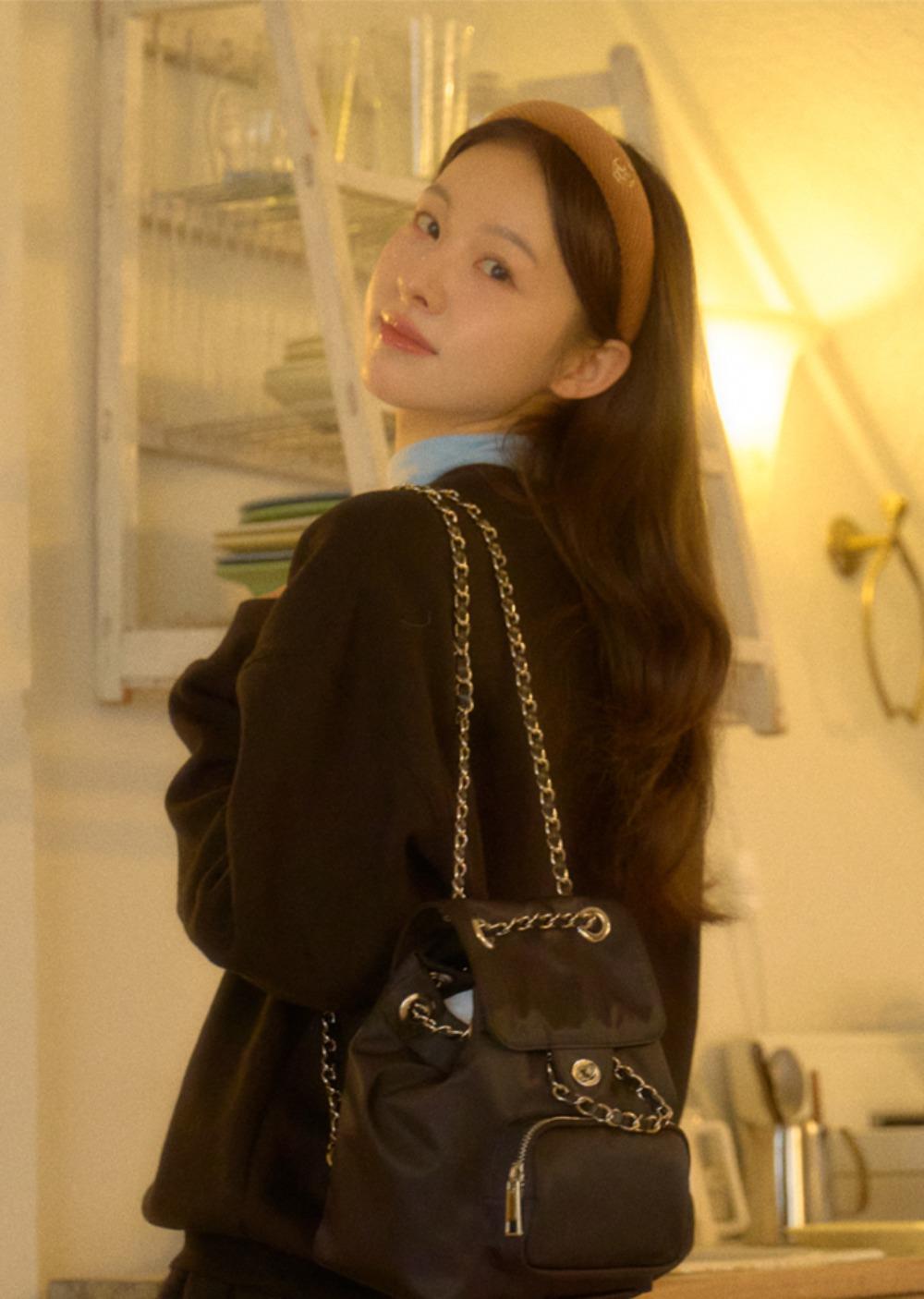 ANC CLASSIC OUTPOCKET BACKPACK_NYLON BLACK