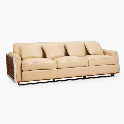 Napoli Sofa Ivory Leather