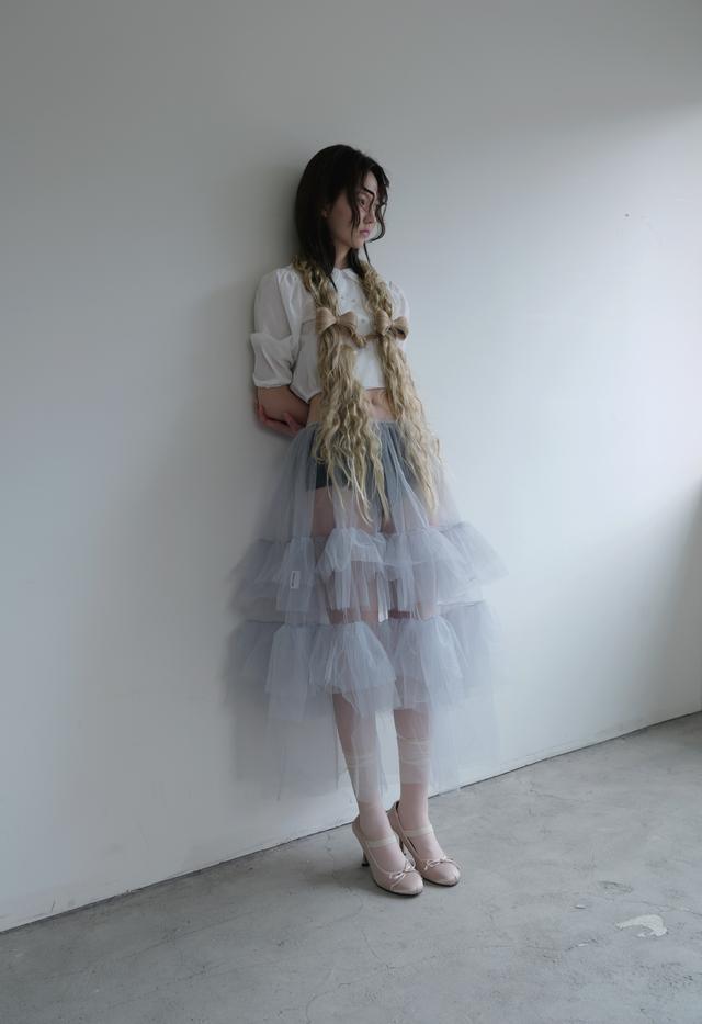 Tulle Cancan Skirt, 2color