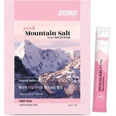 2080 퓨어 핑크솔트 포켓 마우스워시 구강청결제 50p, 500ml, 1개