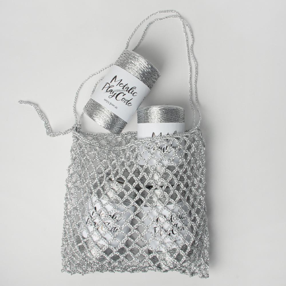 [DIY패키지] 메탈릭 플레이 코드 네트백 (동영상)