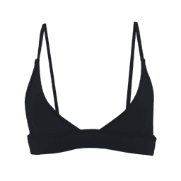 Lounge Triangle Bra Black