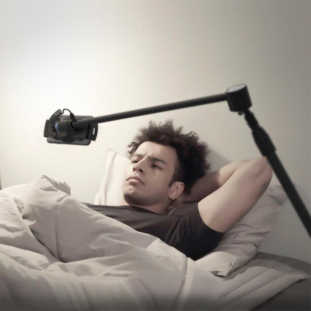 허킨스 침대 핸드폰 거치대 SS2 휴대폰 스마트폰 자바라 태블릿 스탠드 아이패드 무선충전