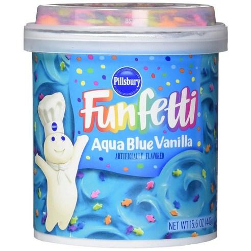 필스버리 Pillsbury Confetti Funfetti 프로스팅 바닐라 473878, 442g, 1개