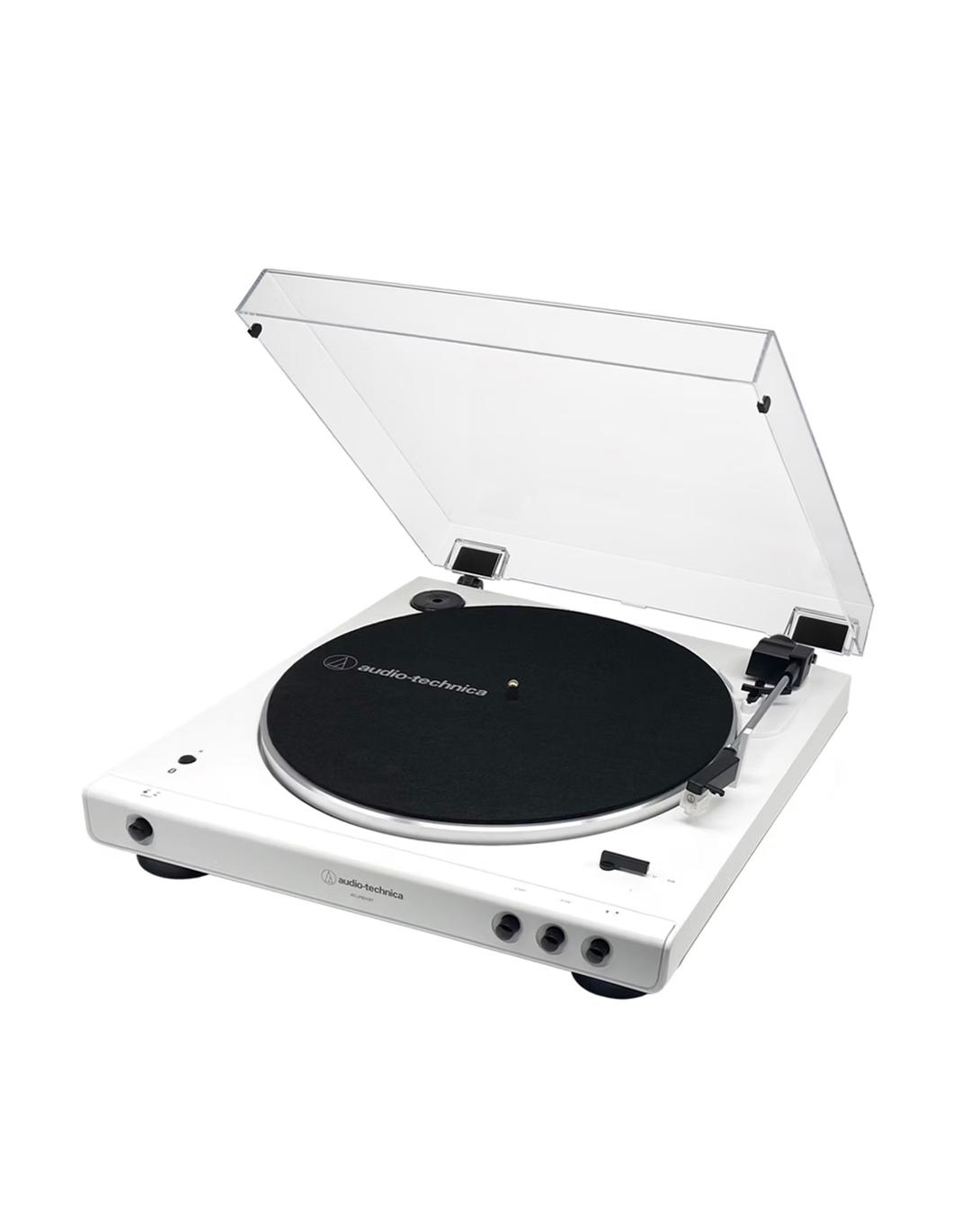 공식수입원 올 화이트 리미티드 에디션 AT-LP60XBT WW 자동 벨트 드라이브 무선 블루투스 턴테이블