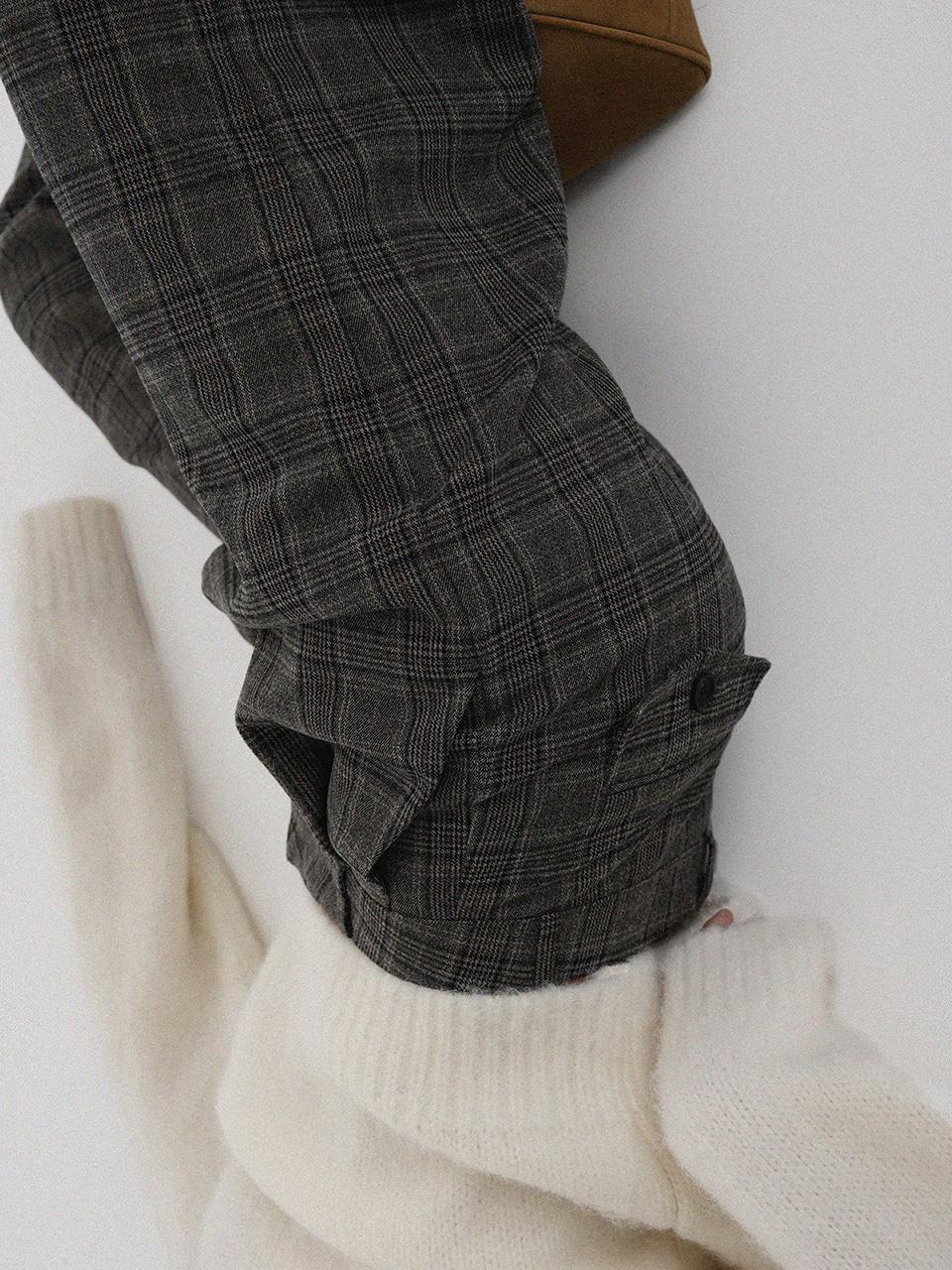 어텀 [made]브레드체크슬랙스