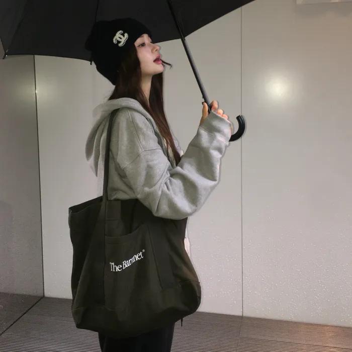 Canvas Gardening Tote Bag_Khaki