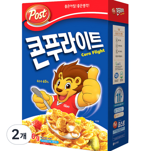 포스트 콘푸라이트 시리얼, 660g, 2개