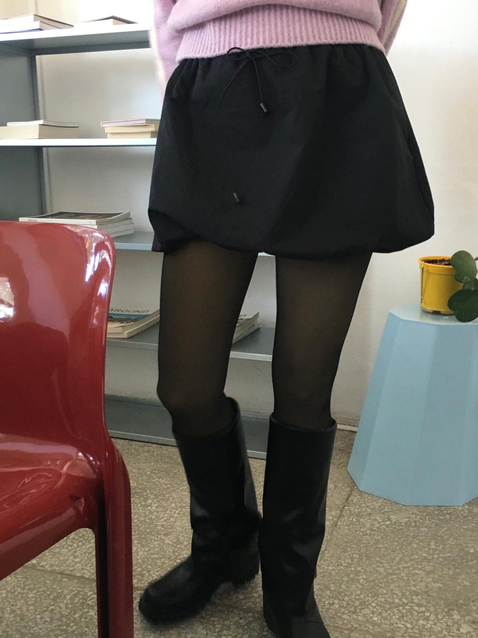 마이크로 펌킨스커트 (2col)