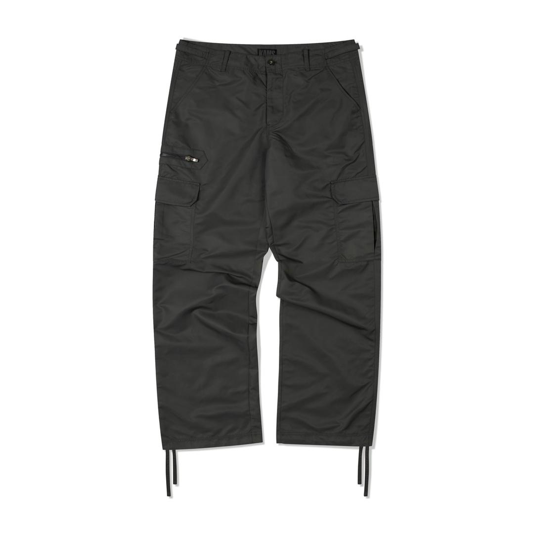 NYLON CARGO PANTS GRAY