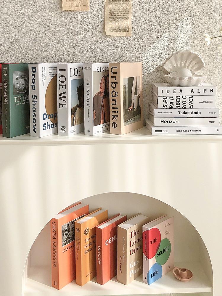 인테리어책 빈티지 모던 모형책 디스플레이 촬영소품
