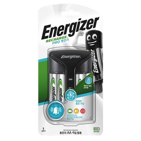 에너자이저 급속 프로충전기 (충전지 AA 4입 포함)