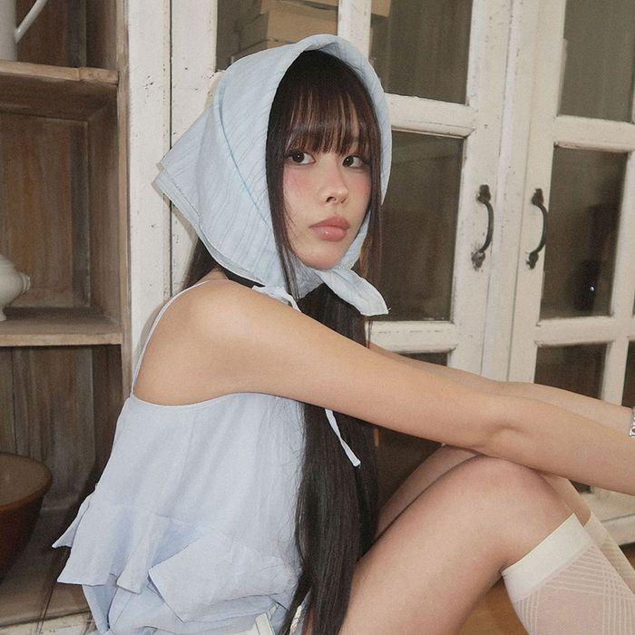 [29CM단독] Spring Sunset Scarf - Sky Blue
