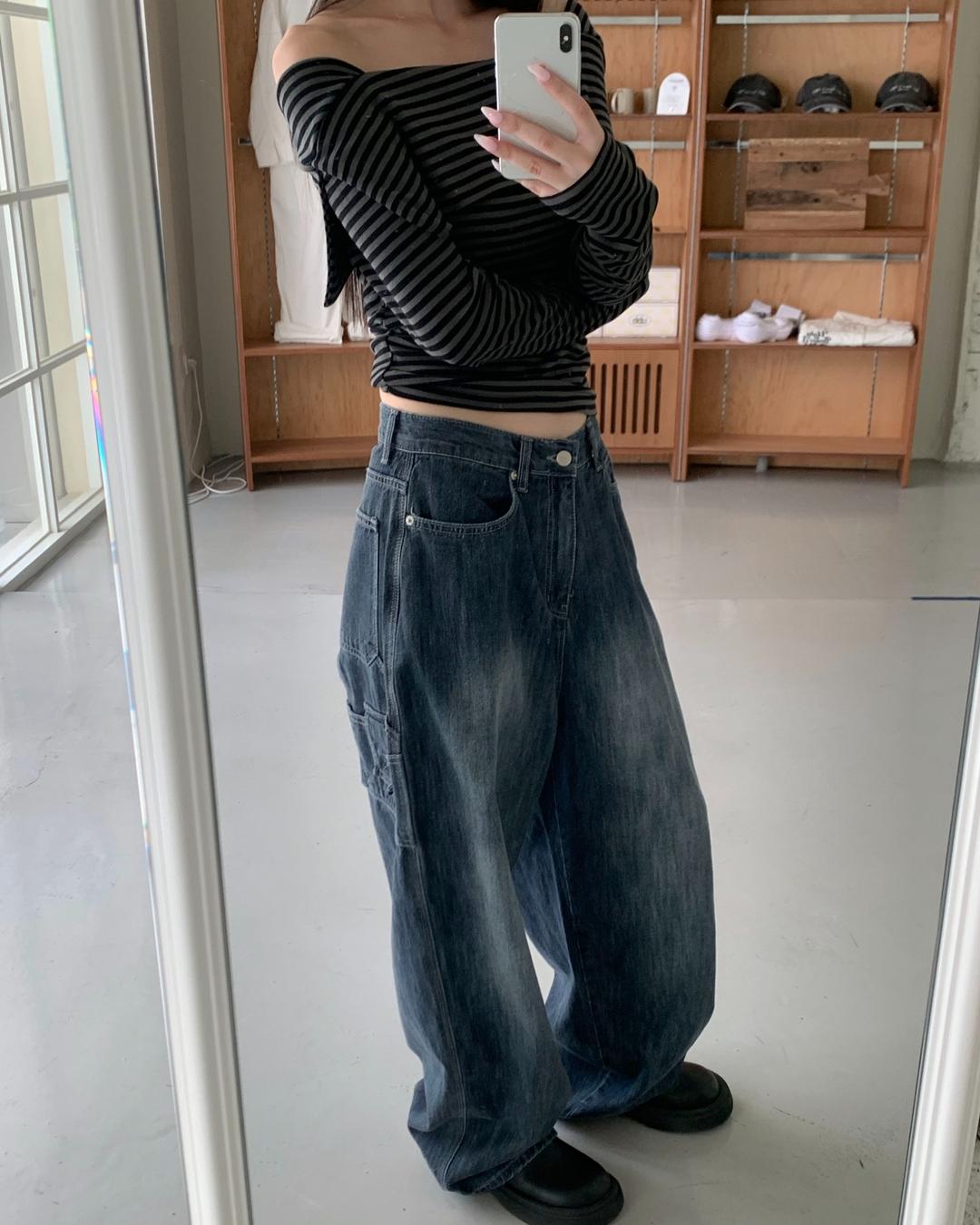 Big carpenter denim pants