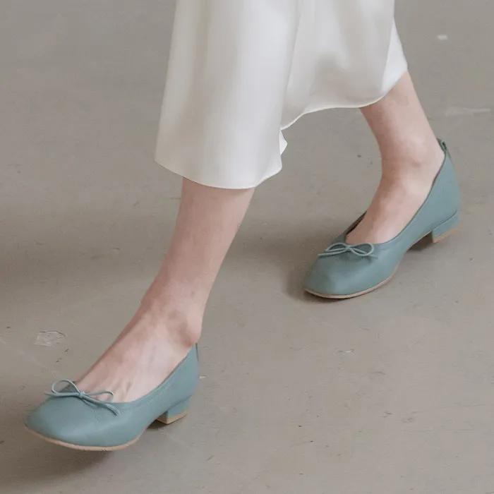 천연가죽 안나 플랫 GIS-45203