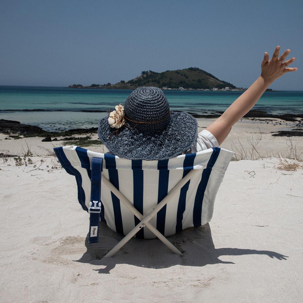 24그램 백레스트 휴대용 썬베드 야외 등받이 의자