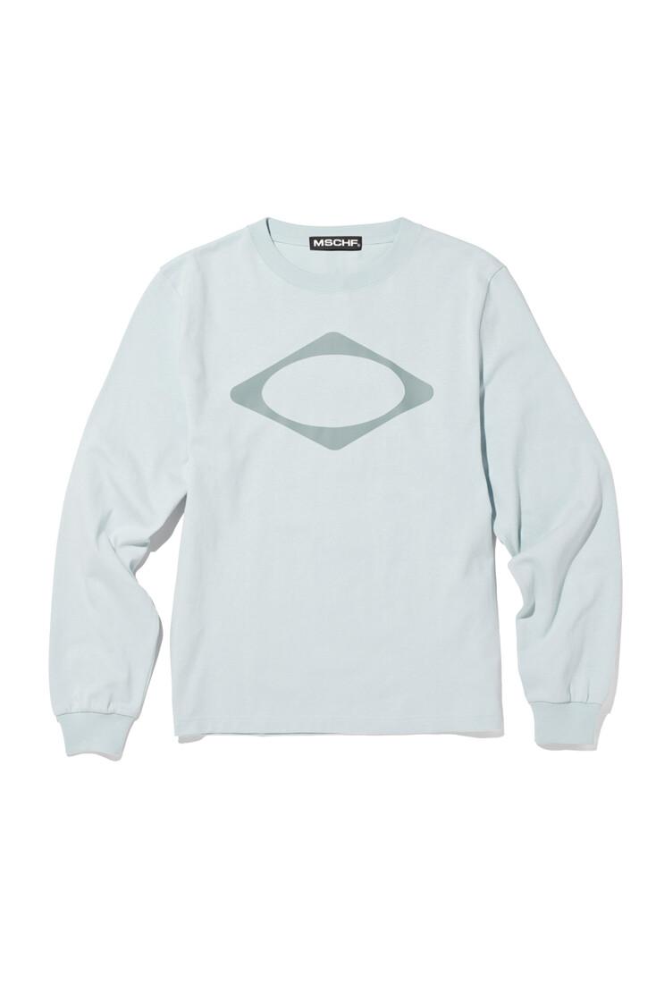 RHOMBUS LONG SLEEVE  (SKY BLUE)