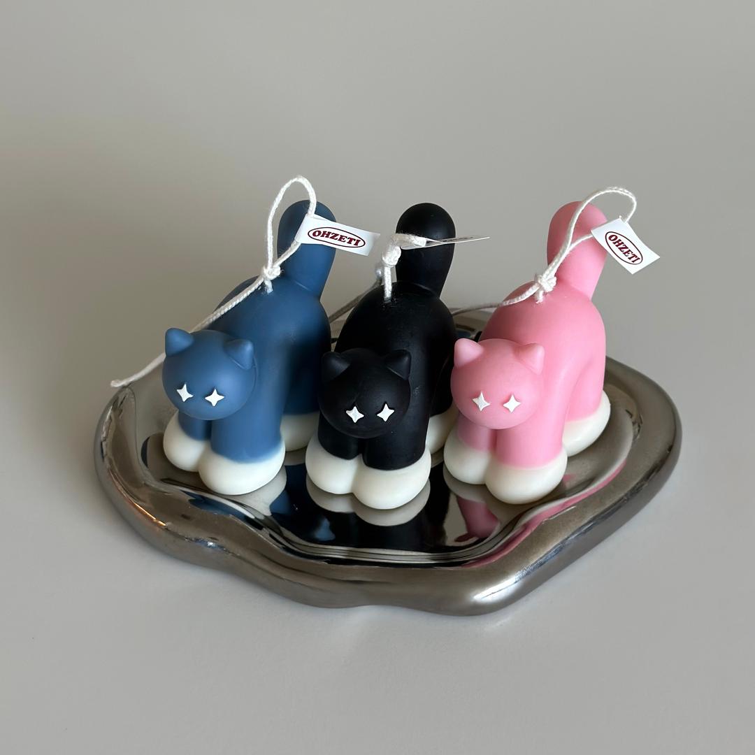 놀란고양이 캔들 (성냥 증정)