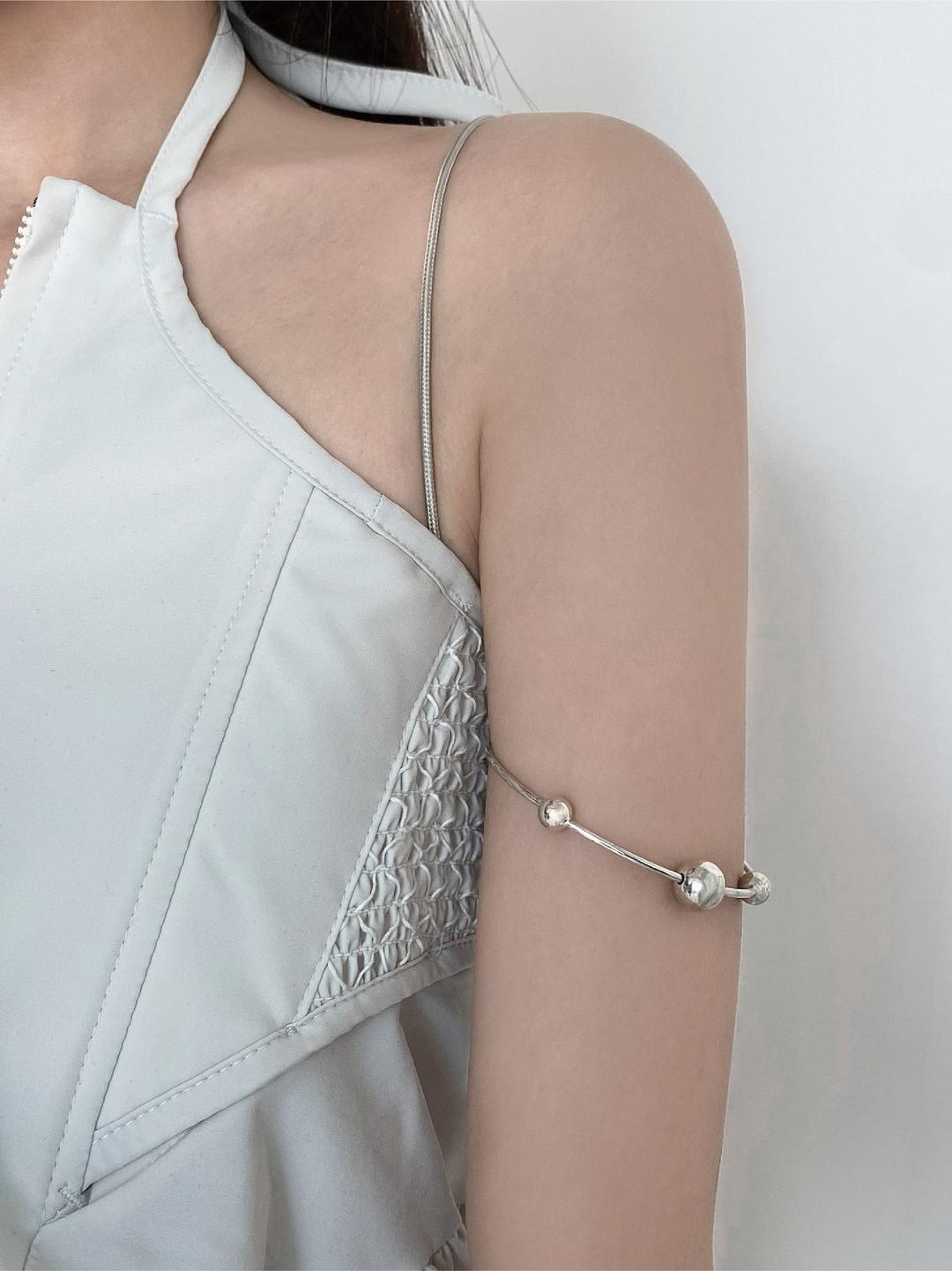 Silver on orbit Bracelet