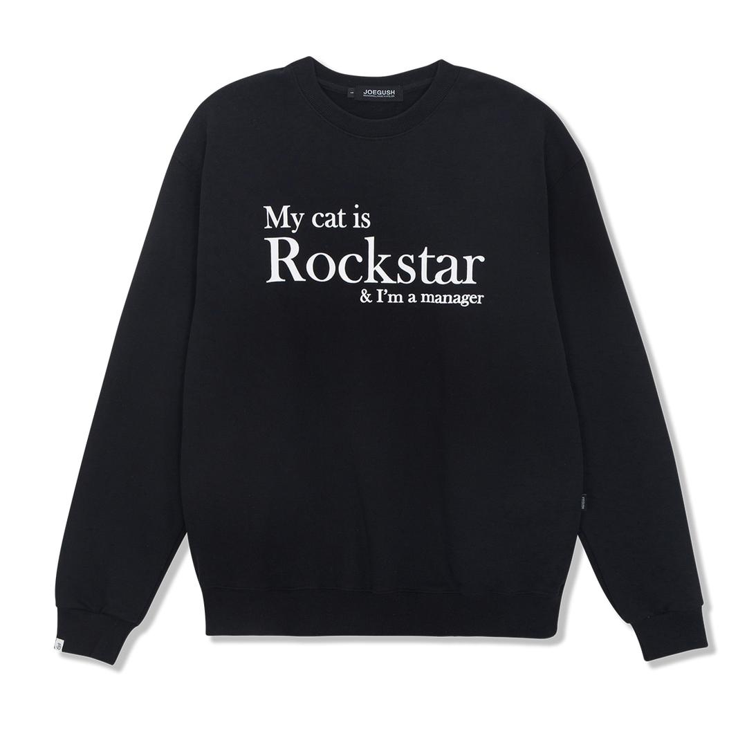 My cat is Rockstar Sweatshirts (Black)