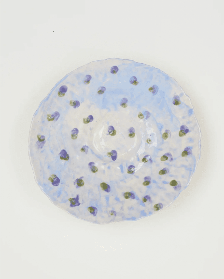 LA ROMAINE EDITIONS - The Wonderful Plate - Blue