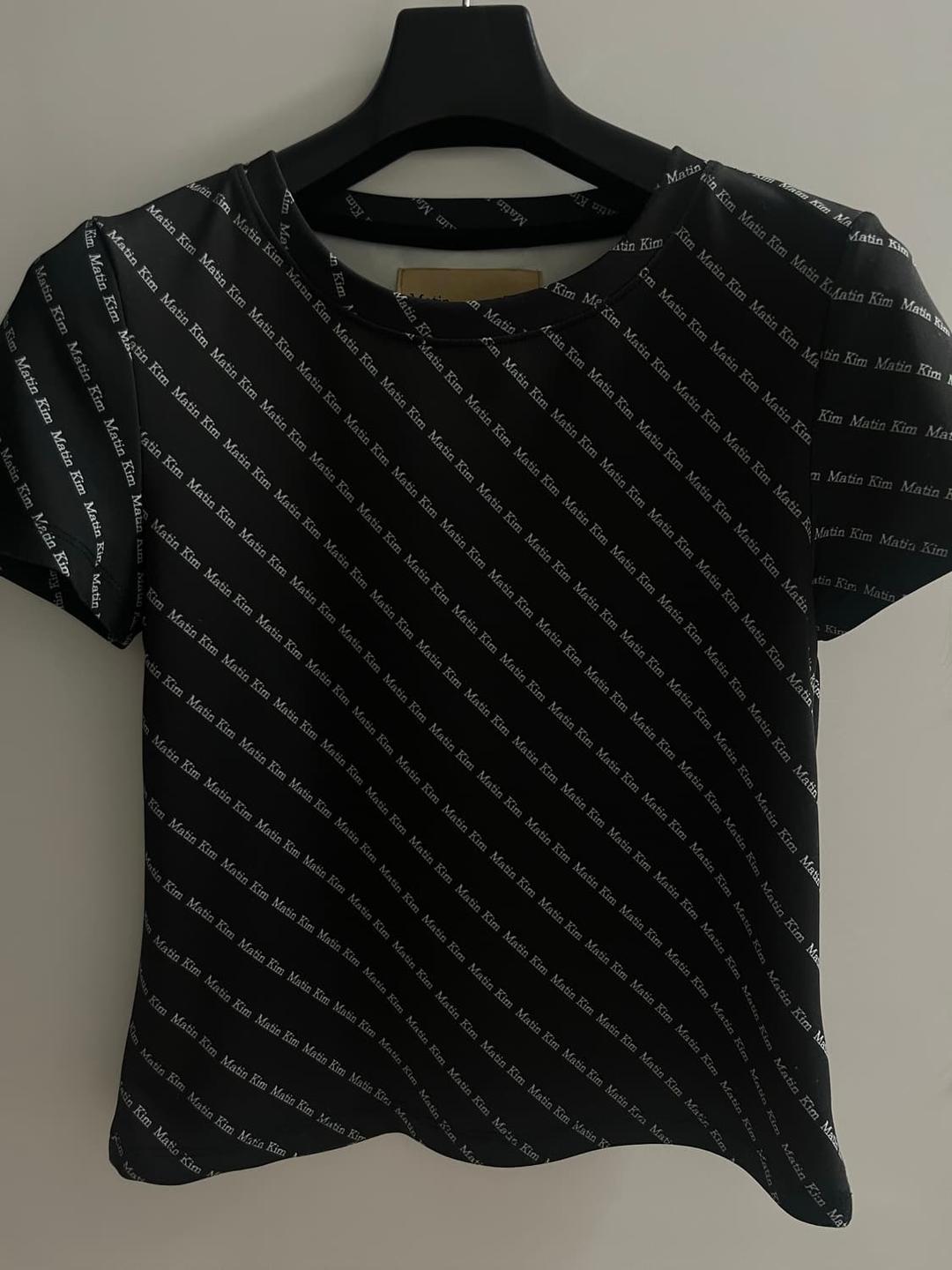 마뗑킴 LOGO WHOLE PRINT SHORT SLEEVE | 후루츠패밀리