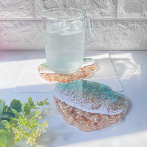 산호석 해변 티코스터 🛍️ 무료선물포장