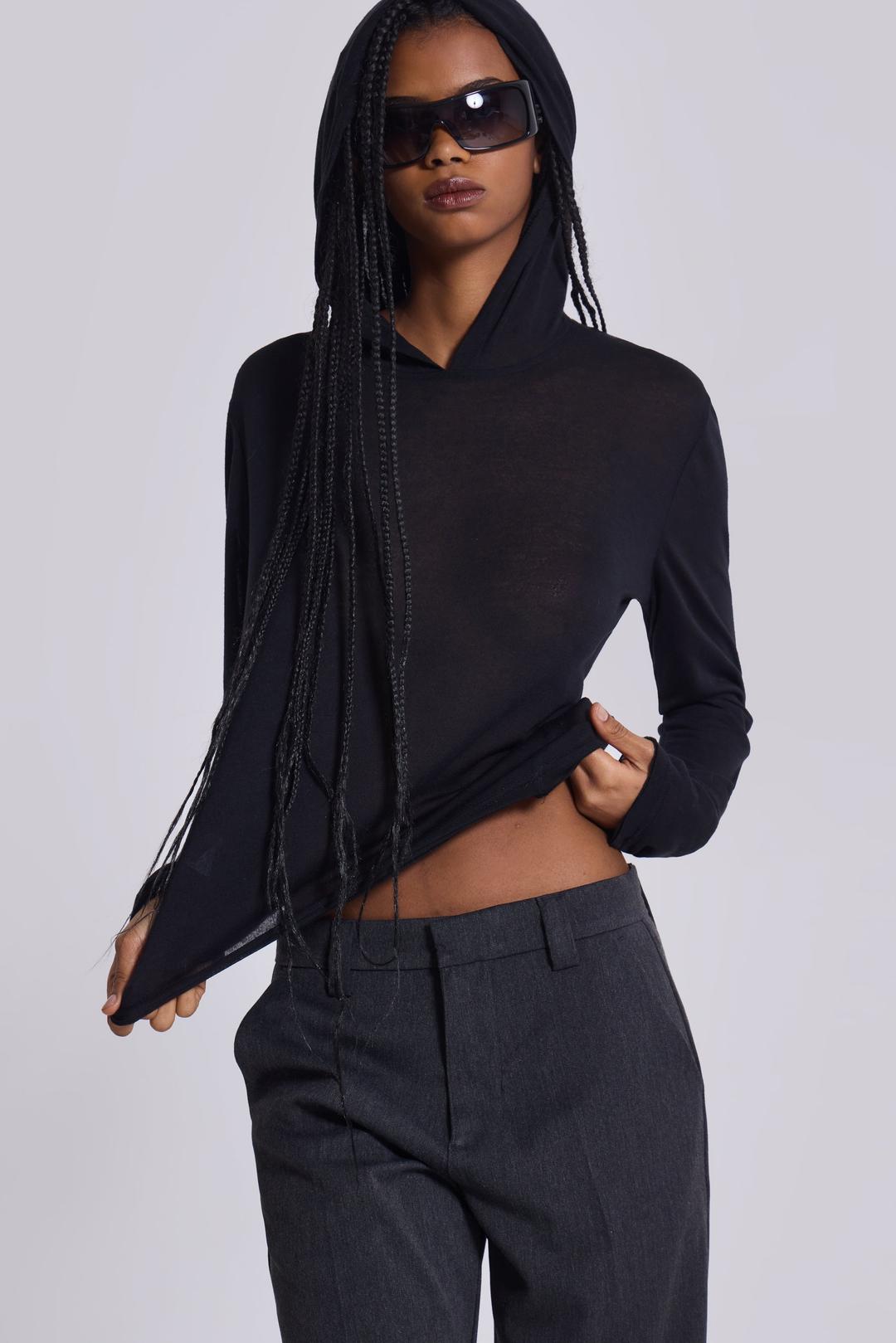 Black Mist Hoodie - M / Black