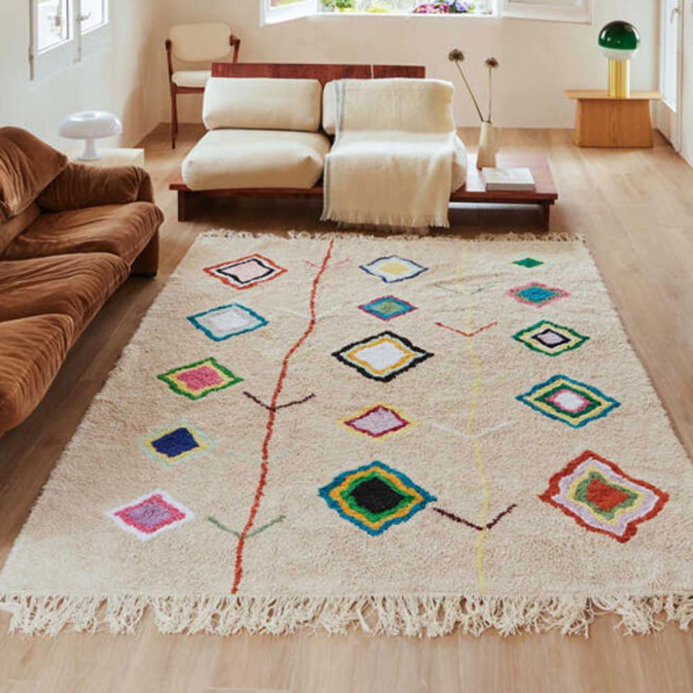 로레나카날 사각 러그 카롤네온 140x200cm