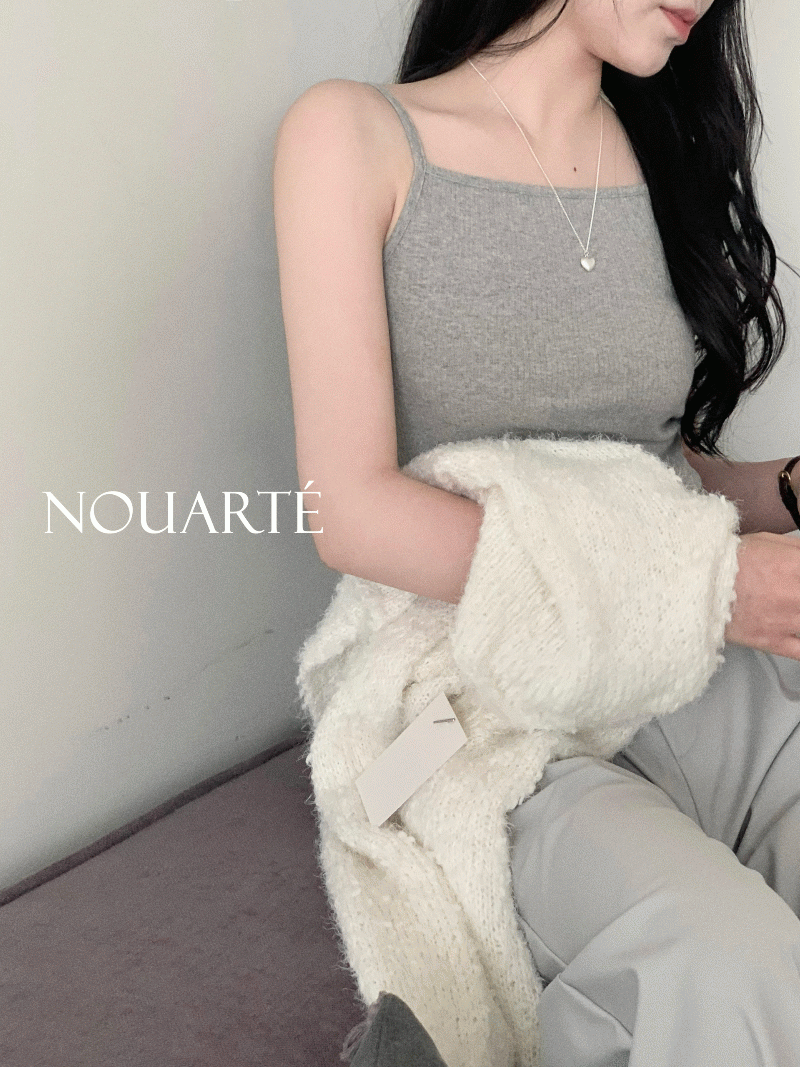 [NouArté] 비앙 레이어드 피티드 슬리브리스 (3 colors)