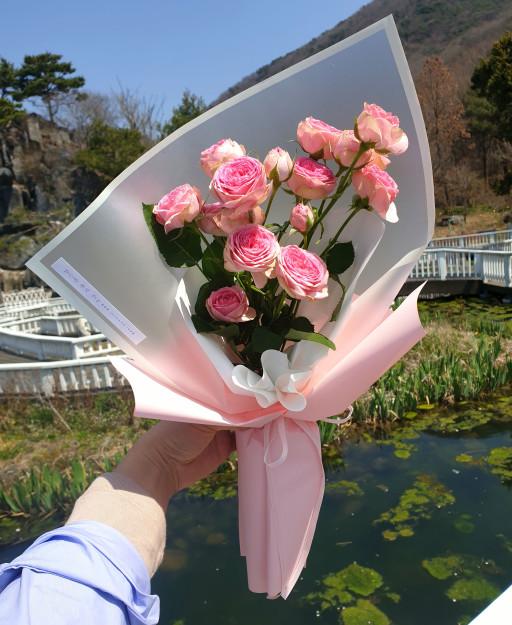 🌷슈퍼센세이션 꽃다발 봄맞이 졸업 입학