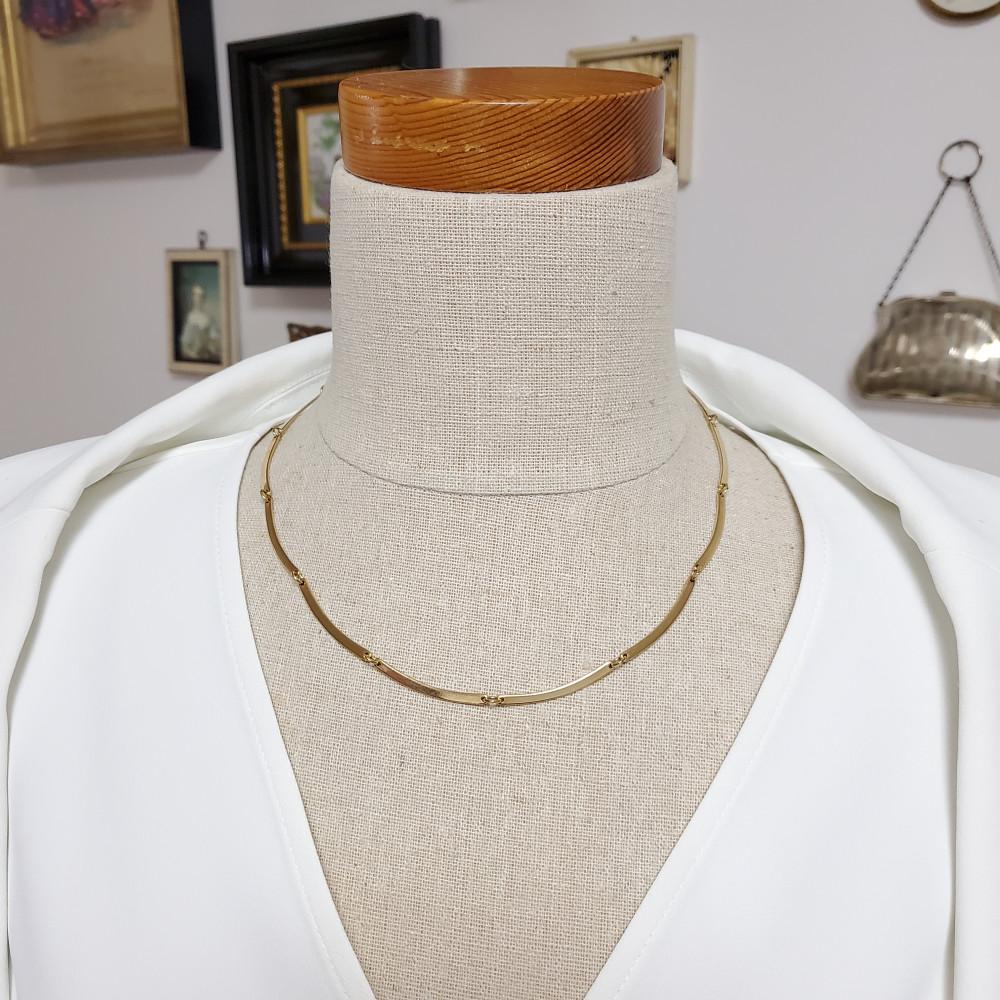 [중고] [AVON] 빈티지 골드톤 목걸이 J#5375(할인가)