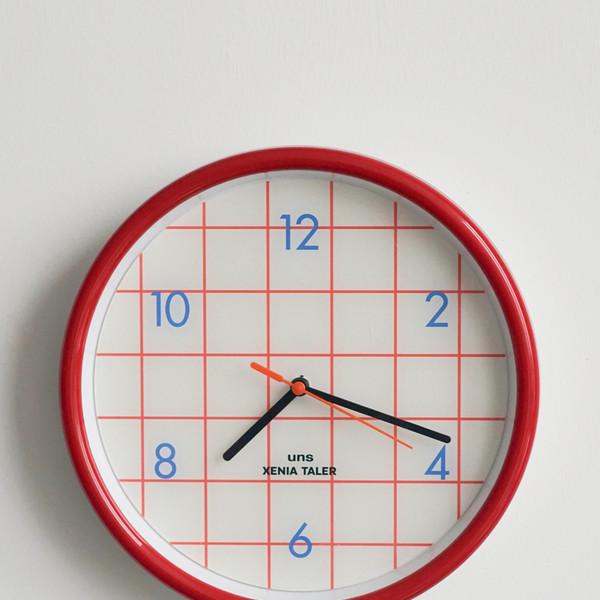 [언스x제니아테일러] 벽시계 스쿨하우스