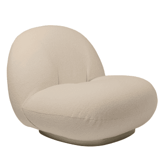 파차 라운지 체어 / 고정형 / 펄골드 프레임 & Harp 024, GUBI