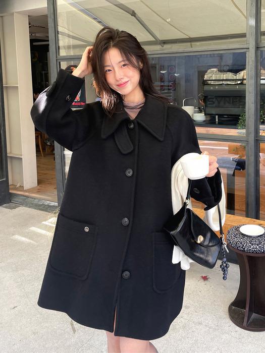 마리 하프 울 코트 / MARY HALF WOOL COAT_3colors