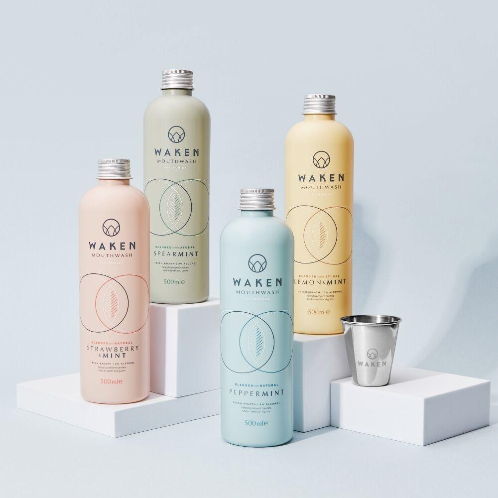 [Waken] Premium Vegan Mouthwash 500ml