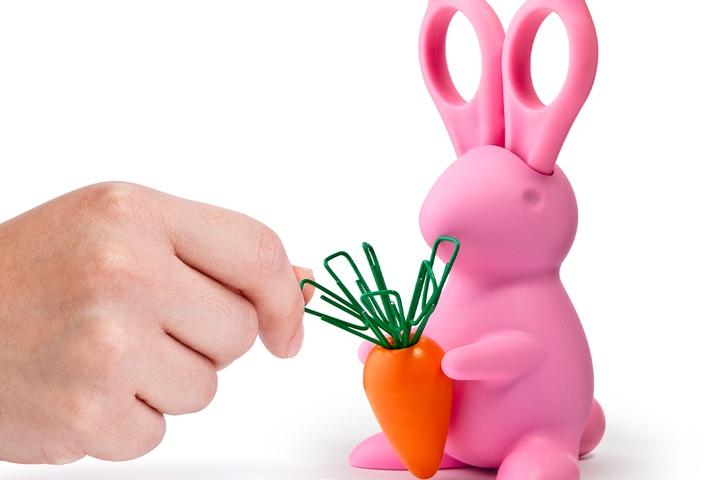 토끼 가위 문구 사무용 디자인가위