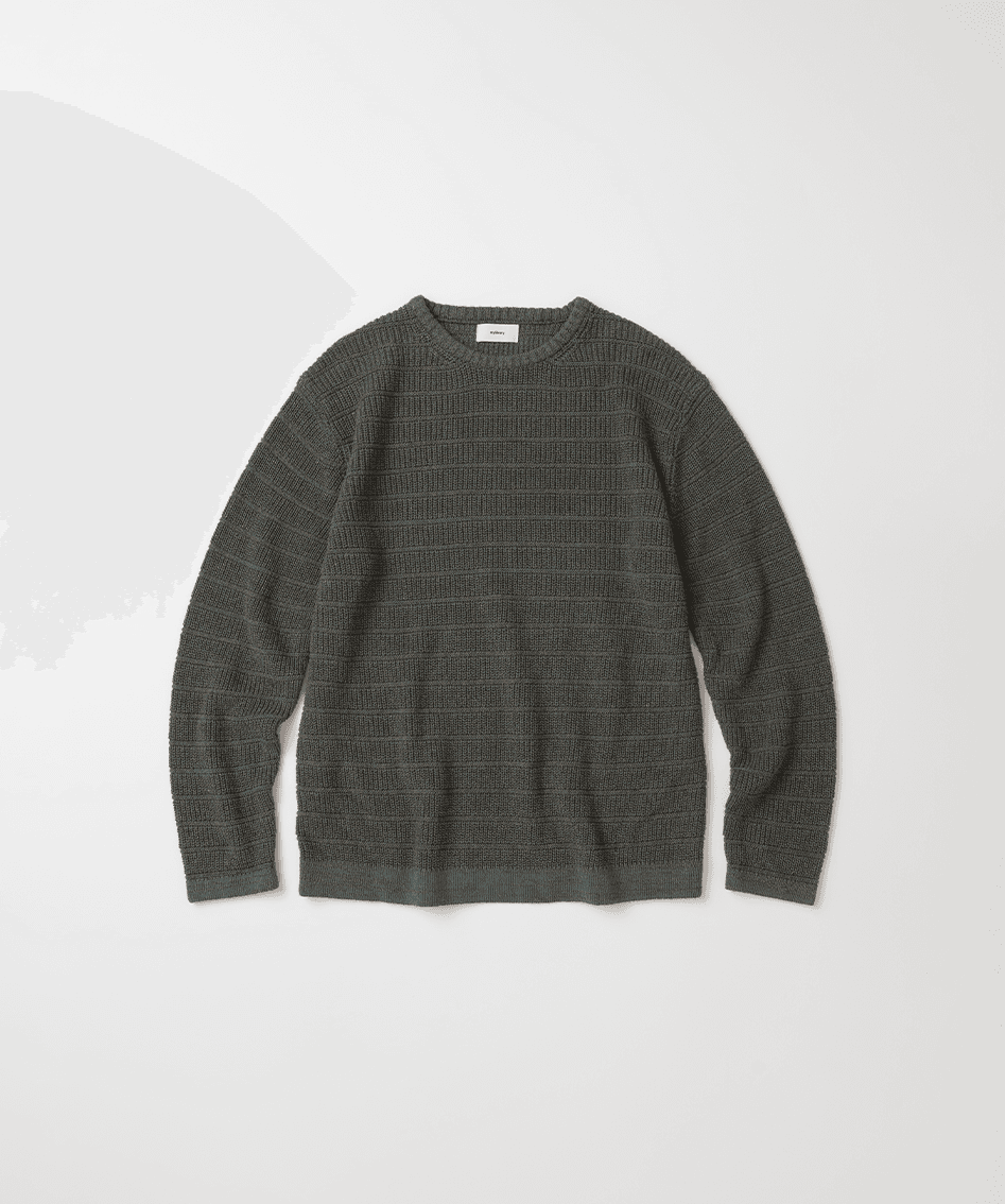 325 Catalog Paper Cotton knit - Brown/Teal