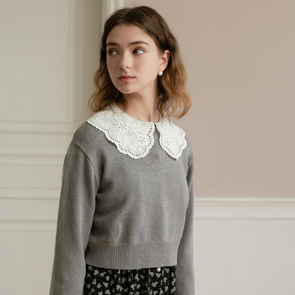 [뎁] 라운드 크롭 풀오버 (3color) [DCCMK2050M]