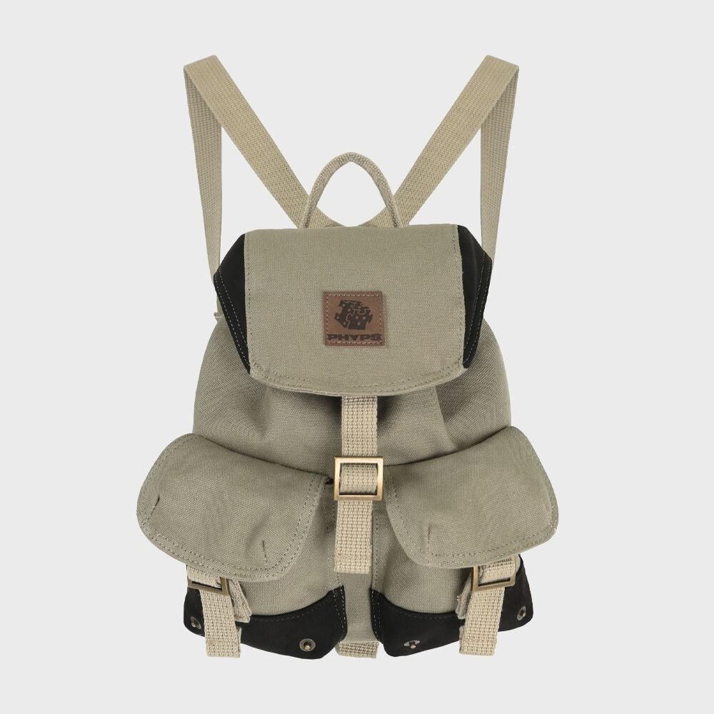 PHYPS® SMALL BUCKLE BACKPACK CANVAS