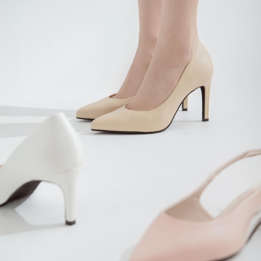 [소가죽VER.] 리에크 베이직 스틸레토 펌프스 1/3/5/7/9cm