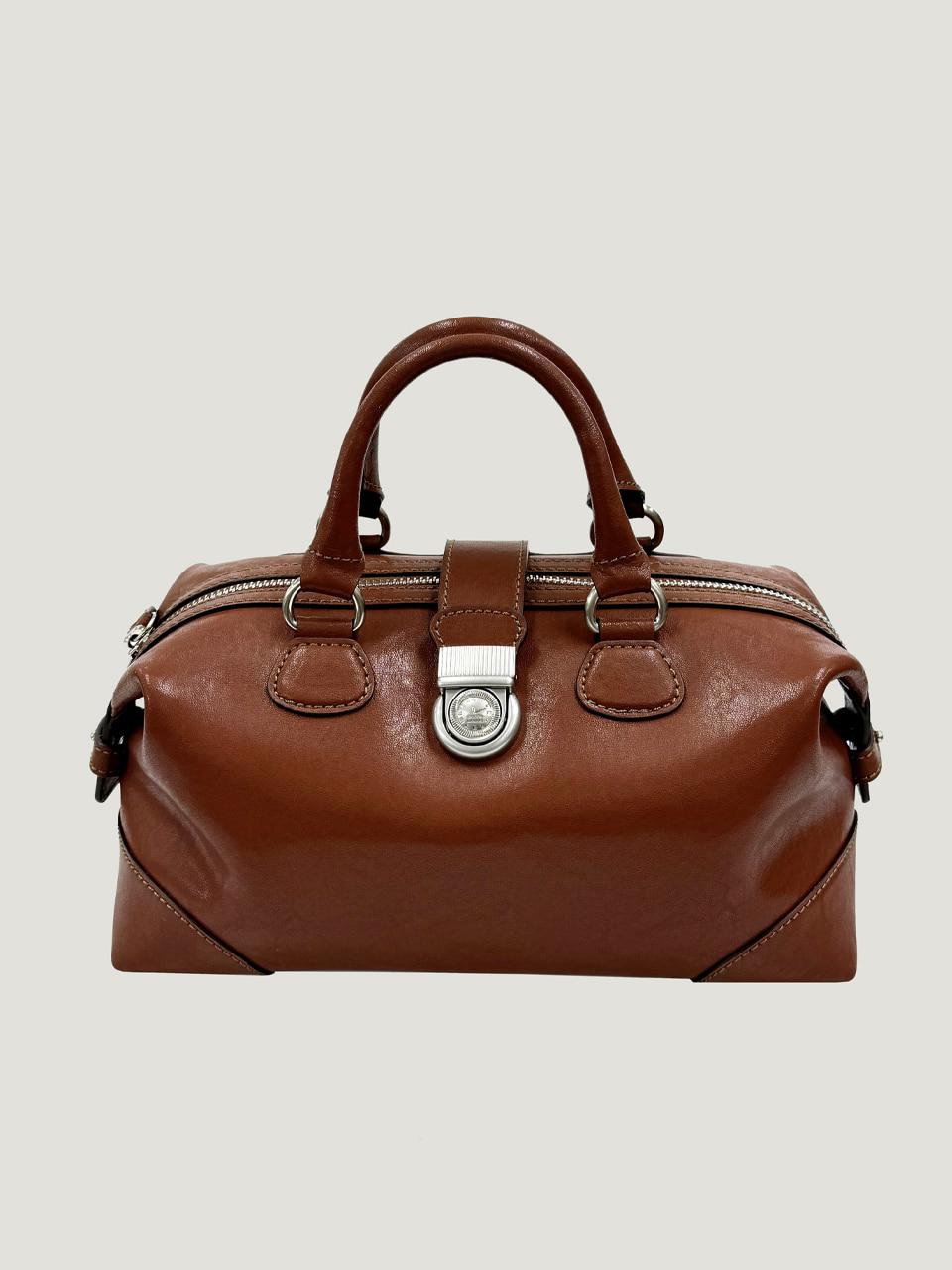 [pre order]monde doctor tote bag brick brown