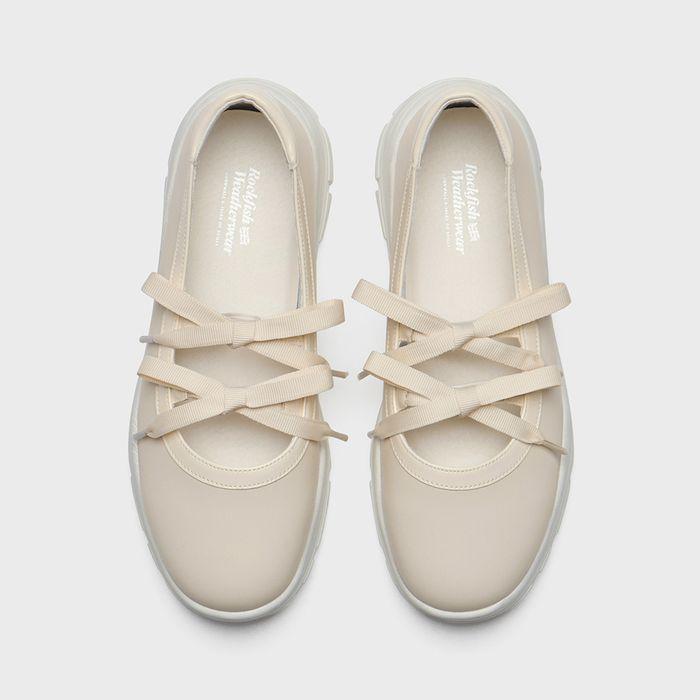 FLATFORM RIBBON MARYJANES - 4 colors