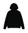 CIRCUIT ZIP-UP HOODIE [BLACK]