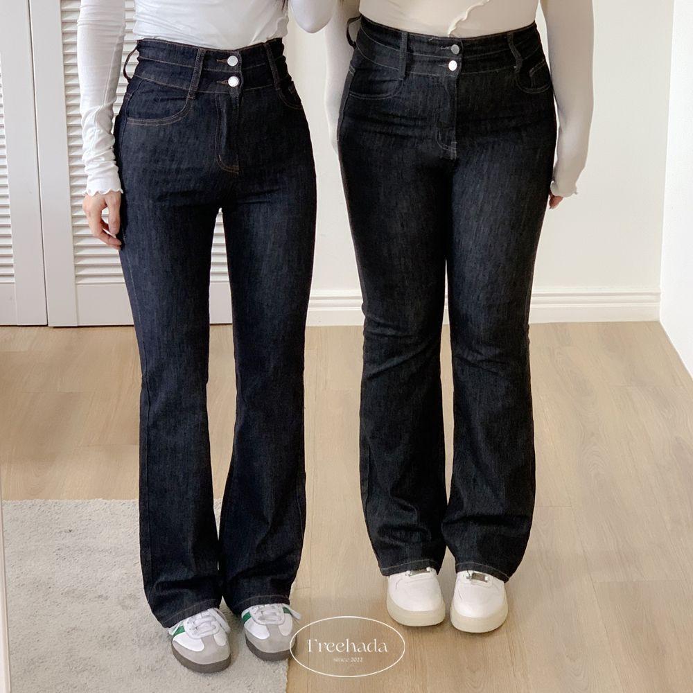 인생바지05 -3kg 몸매보정 골반패드 논페이드 힙딥커버 허리쏙 하이웨스트 신축성갑 데님팬츠 부츠컷팬츠 빅사이즈팬츠 데님바지