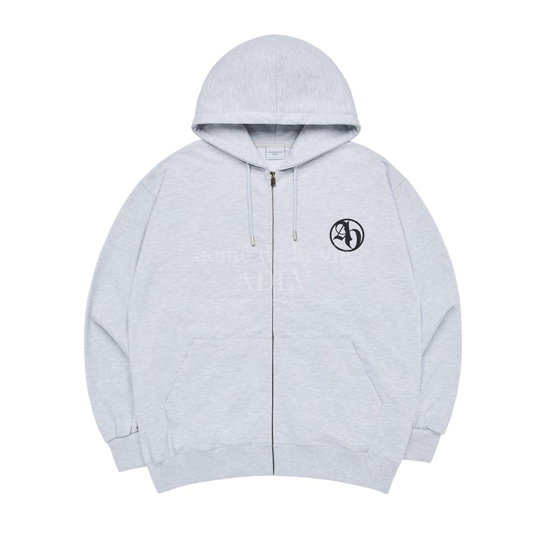 CIRCLE NEW SYMBOL LOGO HOODIE ZIP UP