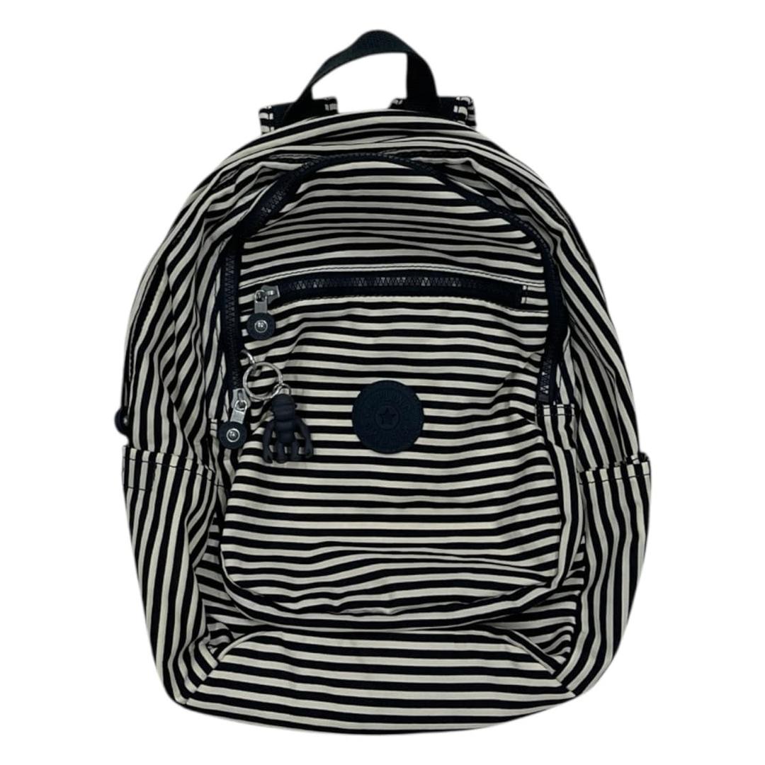 키플링 빈티지 모리걸 스트라이프 패턴 나일론 백팩 가방 | 후루츠패밀리